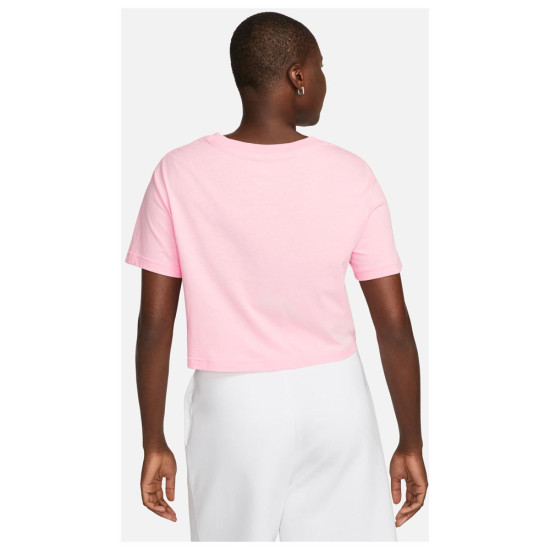 Nike Γυναικεία κοντομάνικη μπλούζα Sportswear Essential crop